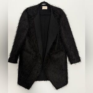 Sandro Black Wool Coat